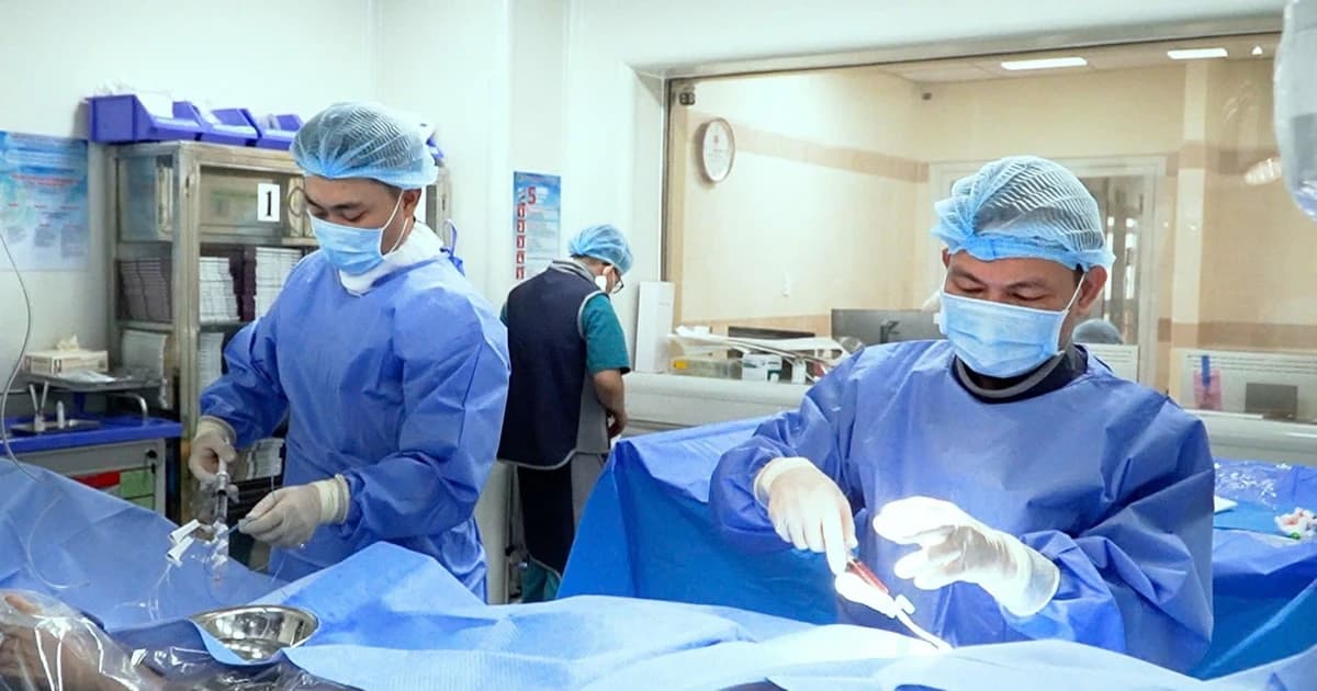 Bệnh viện ở Cần Thơ xử lý thành công ca tái hẹp nặng stent mạch vành