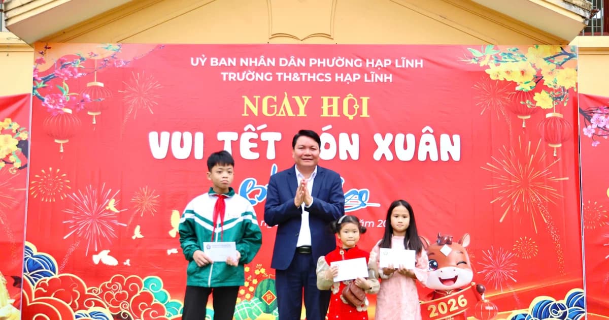 Trường THPT Hoàng Long lấy sự tiến bộ của học sinh làm mục tiêu giáo dục