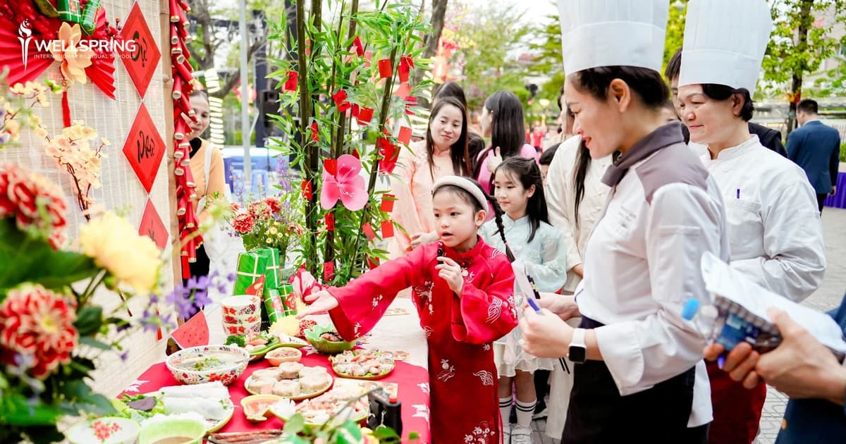 Wellspring Hanoi lan tỏa tinh hoa văn hóa Việt Nam qua lễ hội mùa xuân