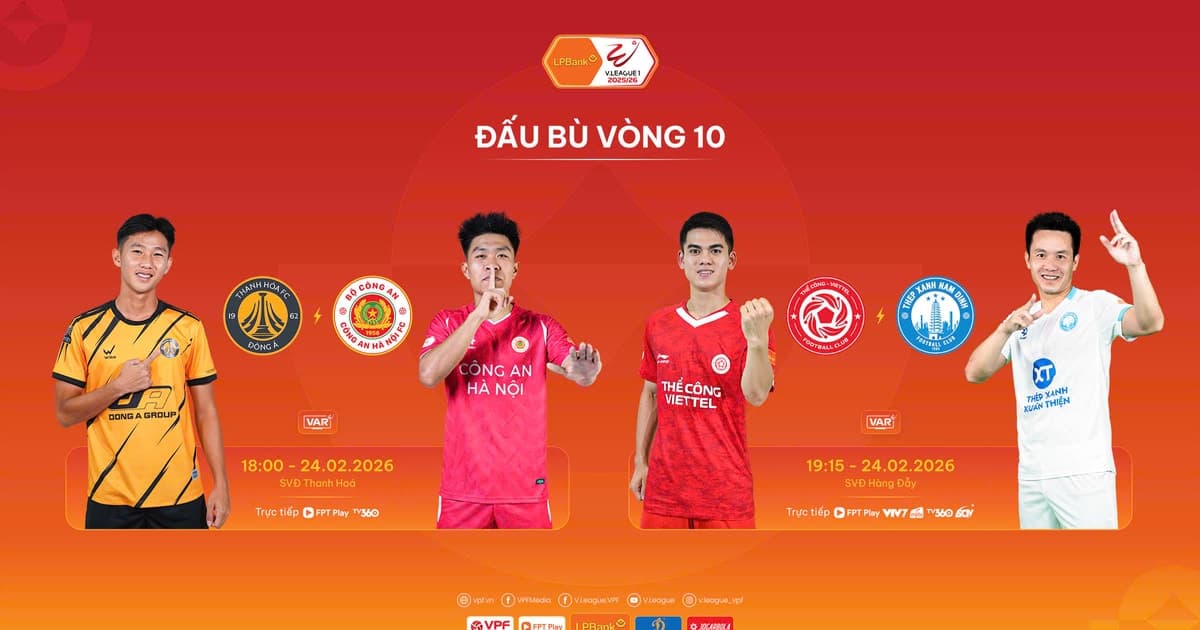 Điểm tin thể thao 24/2: CLB CAHN và Thể Công Viettel kỳ vọng khai xuân thắng lợi, Champions League đêm nay hứa hẹn lại có bất ngờ