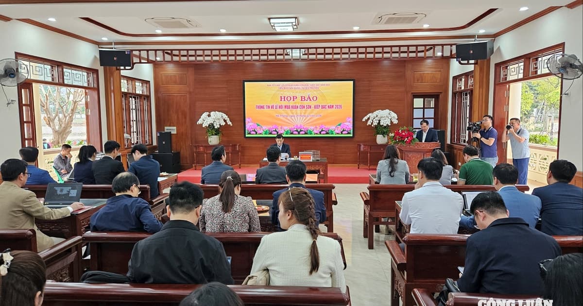 Lễ hội mùa Xuân Côn Sơn - Kiếp Bạc 2026 có nhiều điểm mới