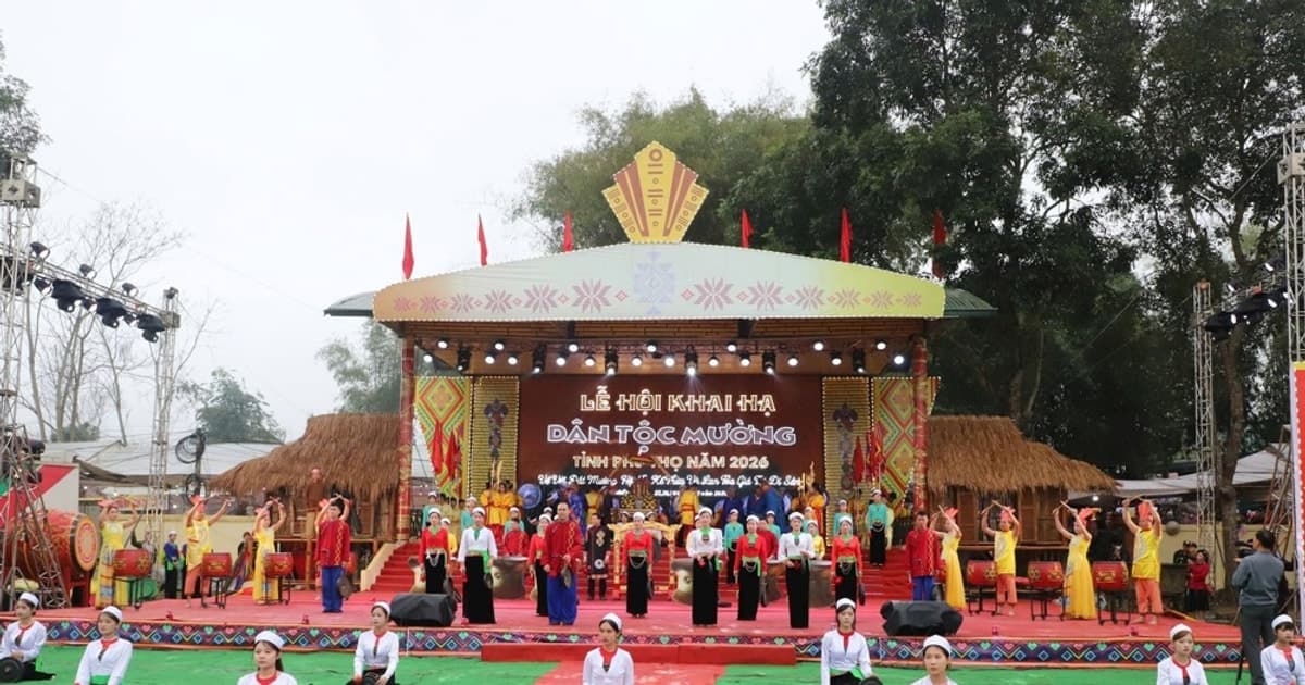 Lễ hội Khai hạ 2026: Điểm nhấn du lịch - văn hóa gắn với bốn xứ Mường