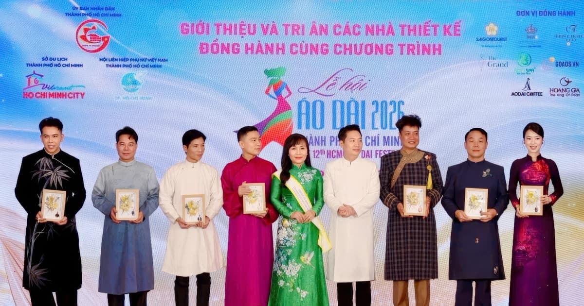 Lễ hội Áo dài TP HCM 2026 tôn vinh di sản, lan tỏa khát vọng