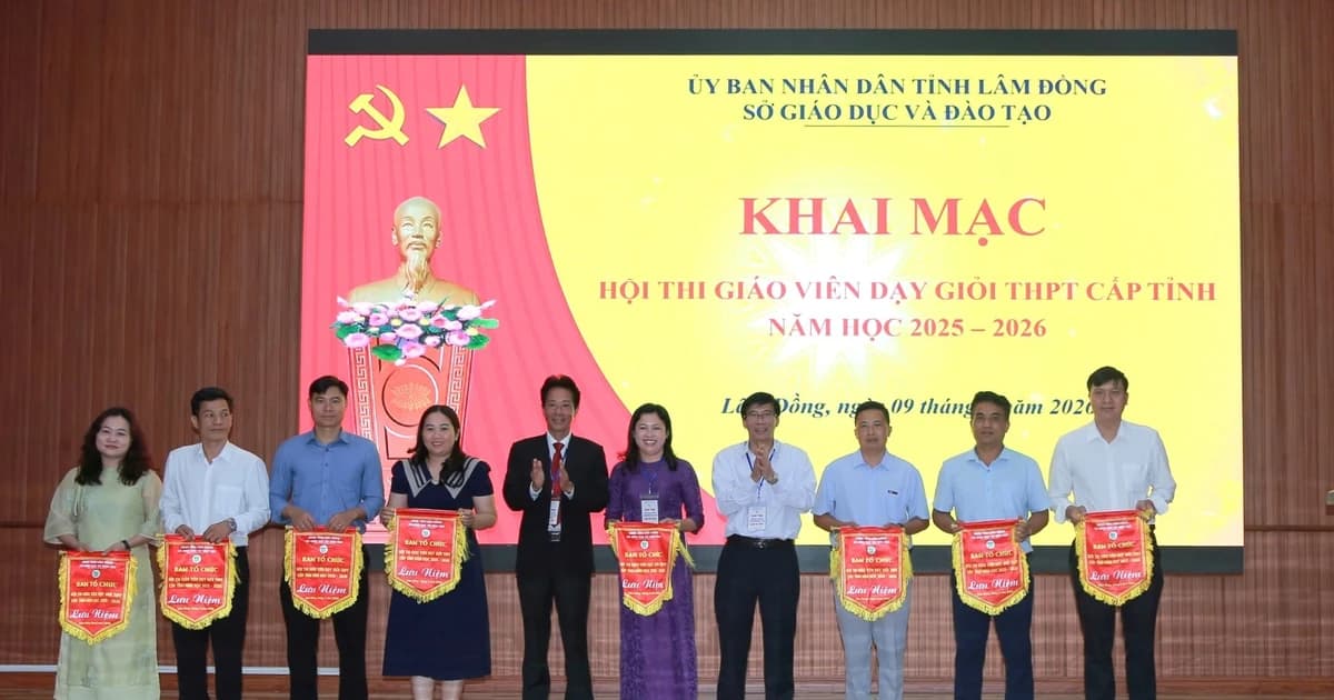 Giáo viên THPT khu vực phía Tây tỉnh Lâm Đồng thi giáo viên dạy giỏi