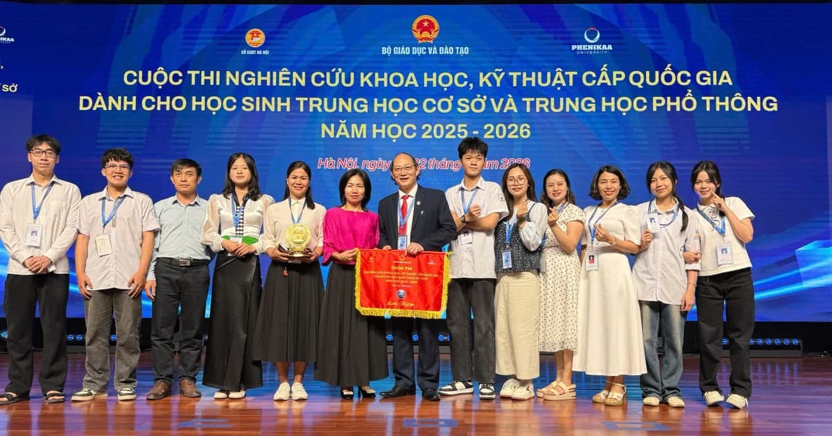 Học sinh Điện Biên chinh phục sân chơi khoa học quốc gia