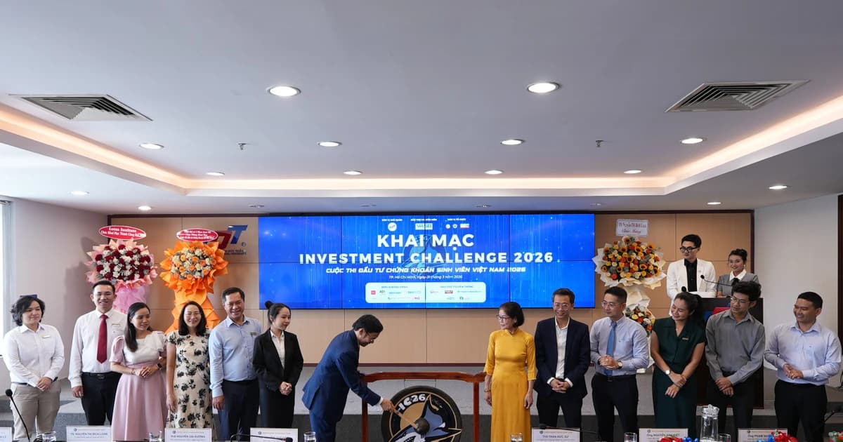 Sinh viên được cấp vốn đầu tư chứng khoán tại Investment Challenge 2026