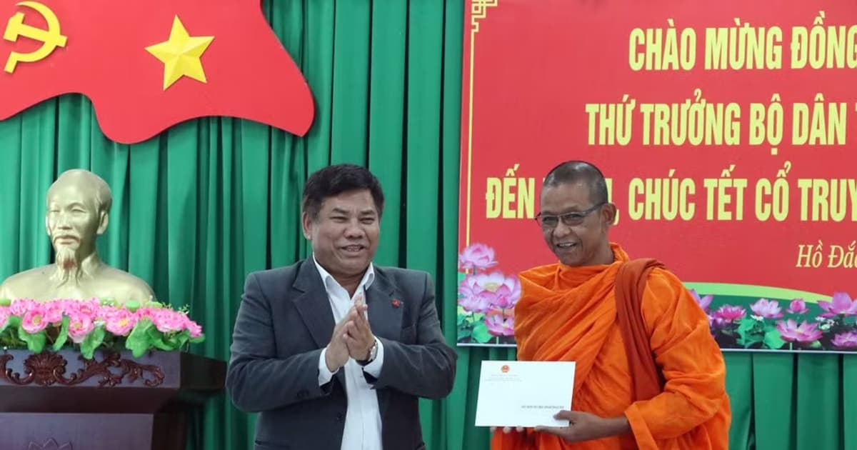 Bộ Dân tộc và Tôn giáo chúc mừng Tết Chôl Chnăm Thmây của đồng bào Khmer tại Cần Thơ