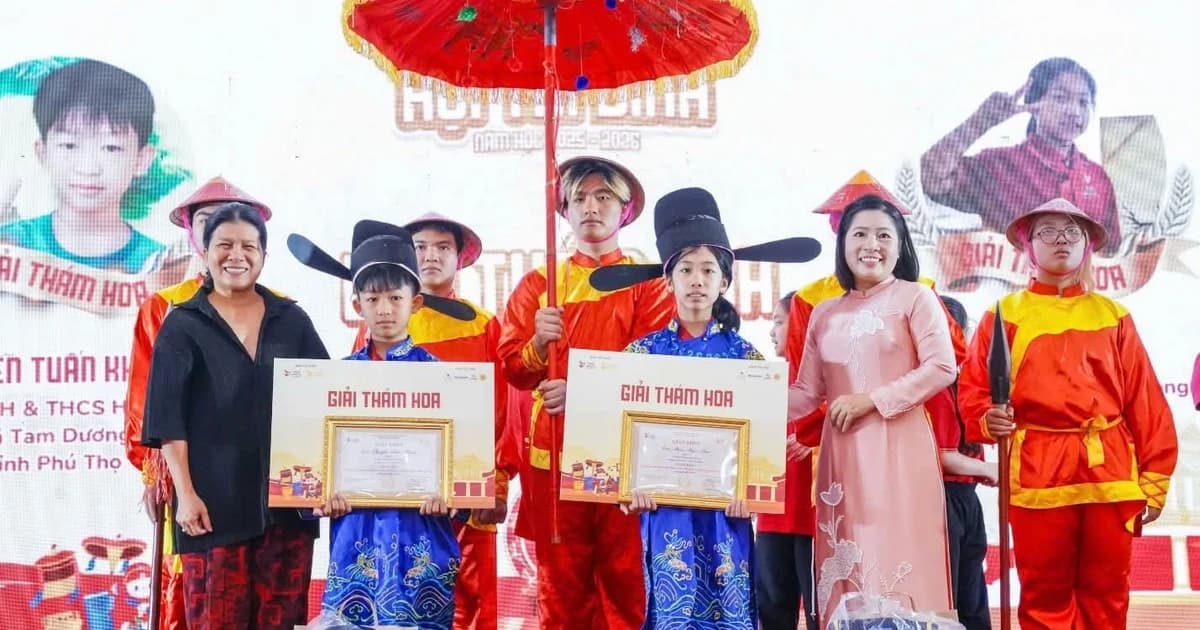 Phú Thọ đứng thứ 2 toàn quốc tại sân chơi Trạng nguyên Tiếng Việt quốc gia
