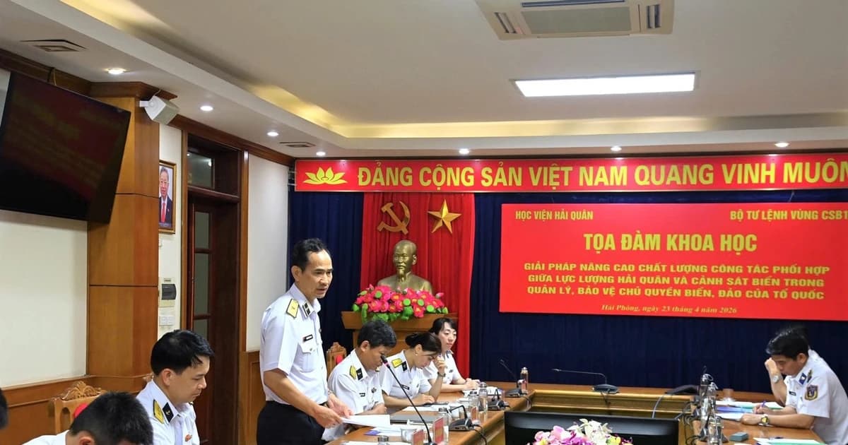 Học viện Hải quân khảo sát thực tế, phục vụ nghiên cứu bảo vệ chủ quyền biển đảo