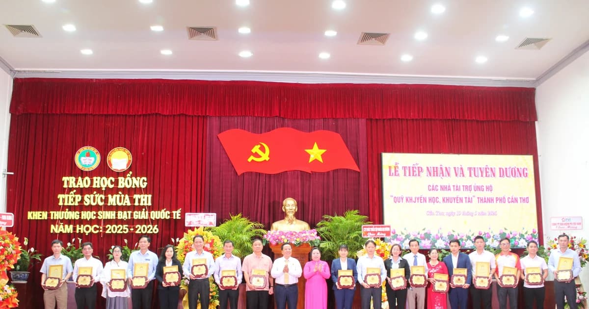 Khuyến học, khuyến tài, xây dựng xã hội học tập tại TP Cần Thơ có nhiều khởi sắc