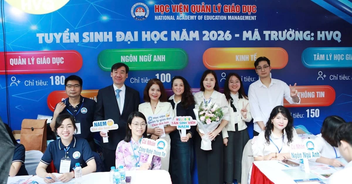 Học viện Quản lý giáo dục kỷ niệm 50 năm thành lập