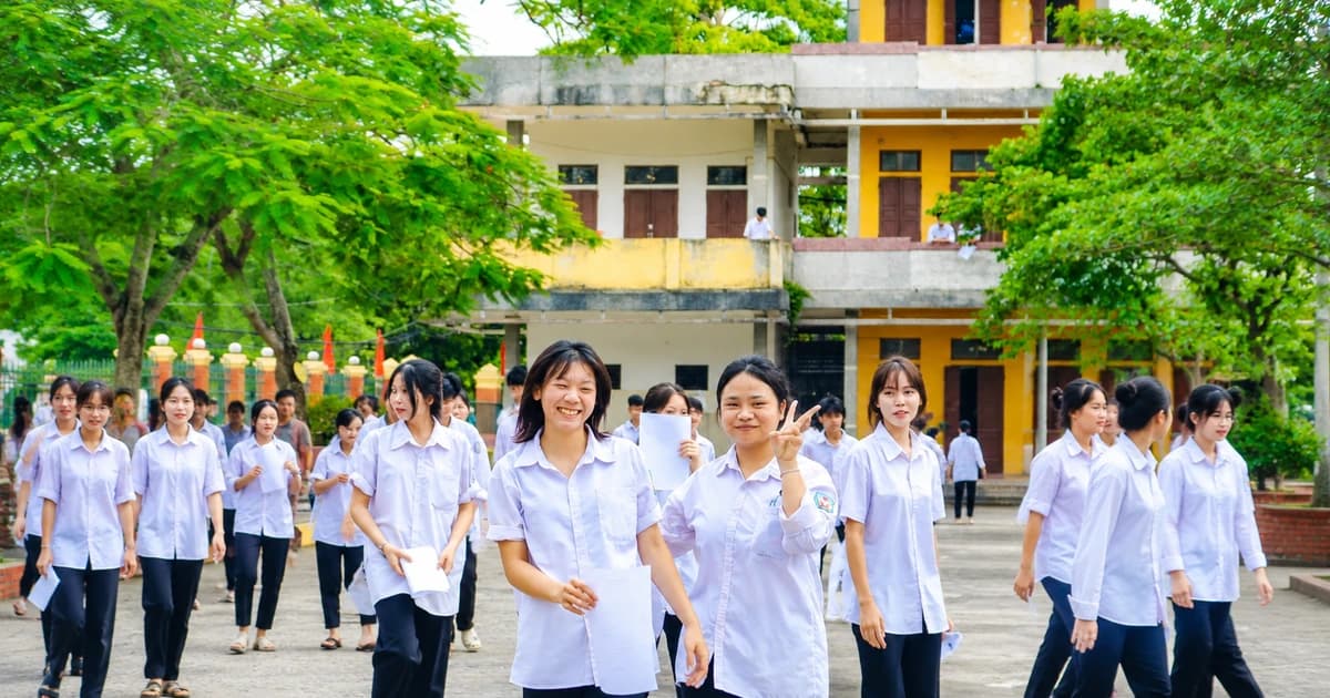 Ninh Bình dẫn đầu cả nước về điểm trung bình môn Toán thi tốt nghiệp THPT 2026