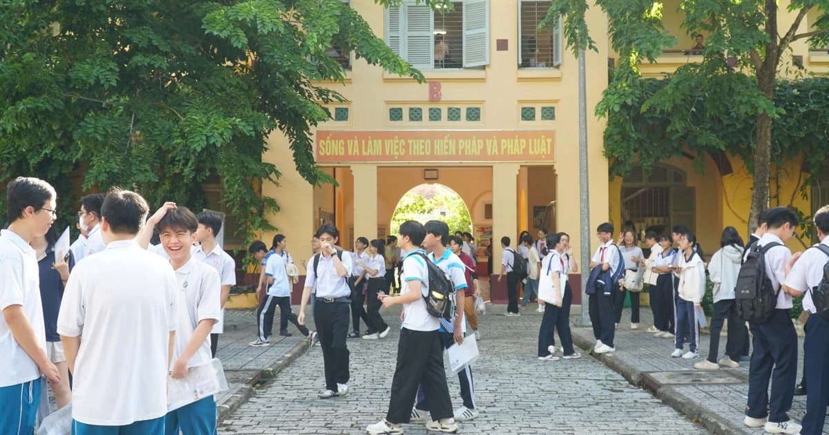 Thí sinh Cần Thơ hoàn thành Kỳ thi tuyển sinh lớp 10