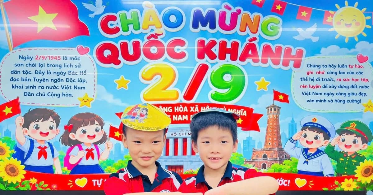 Trường học rộn ràng không khí chào đón 81 năm Quốc khánh