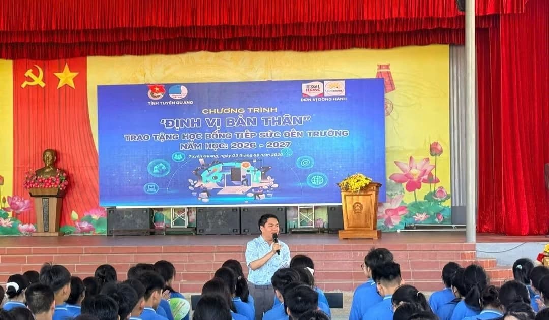 Hơn 5.000 học sinh Tuyên Quang tham gia chương trình 'Định vị bản thân'