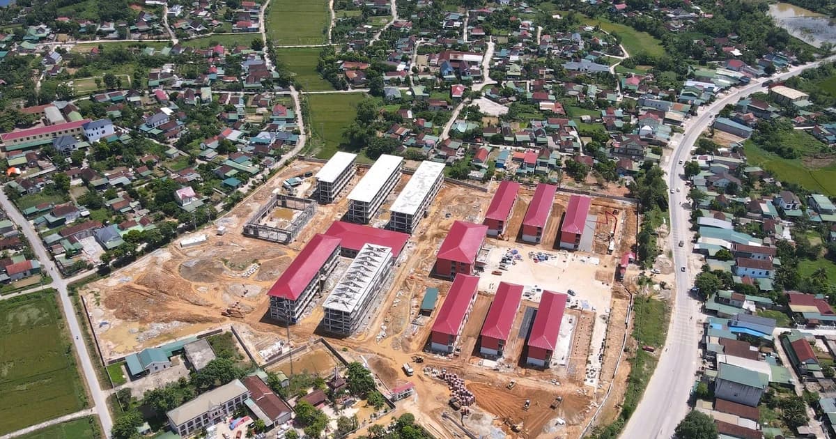 Cận cảnh trường nội trú liên cấp ở Nghệ An trước ngày khai giảng