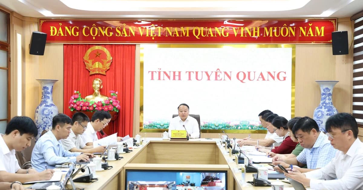 Nâng hiệu quả hoạt động trường học sau sắp xếp tại Tuyên Quang