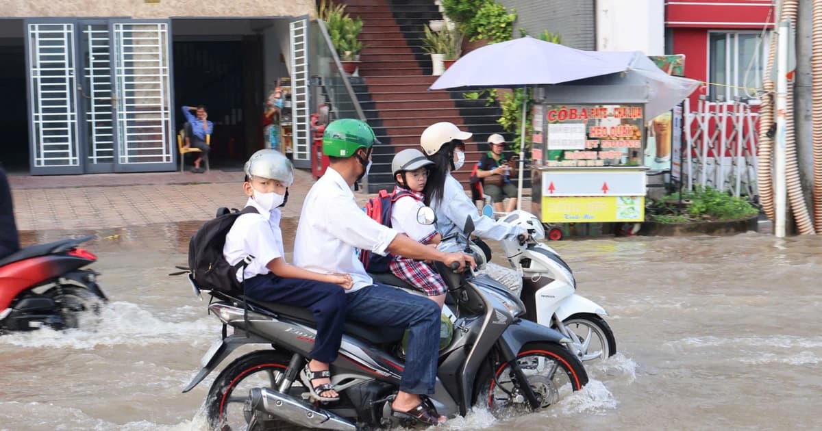 Ngành Giáo dục Cần Thơ triển khai giải pháp ứng phó triều cường, mưa bão
