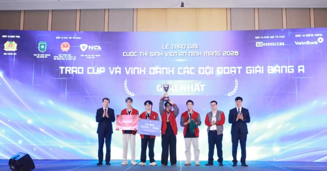 Bế mạc và trao giải Cuộc thi Sinh viên an ninh mạng 2026