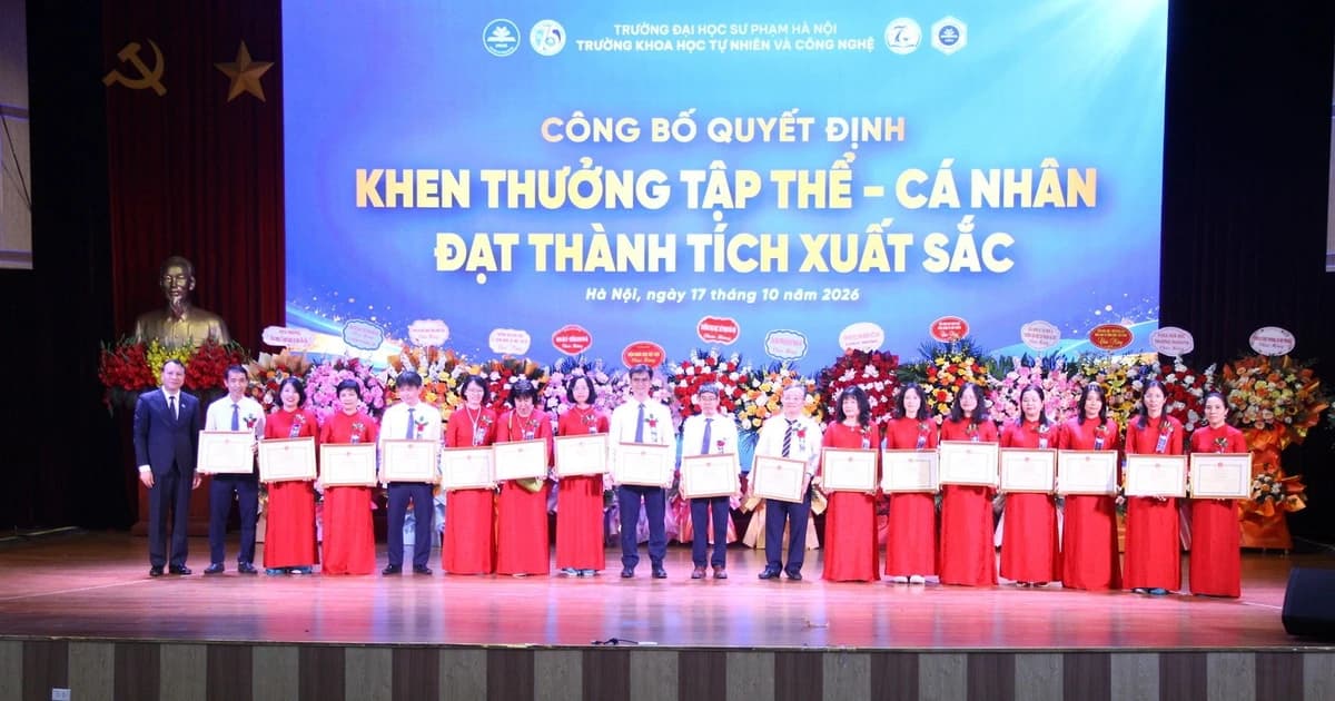 Khoa Hóa học Trường ĐH Sư phạm Hà Nội kỷ niệm 75 năm thành lập