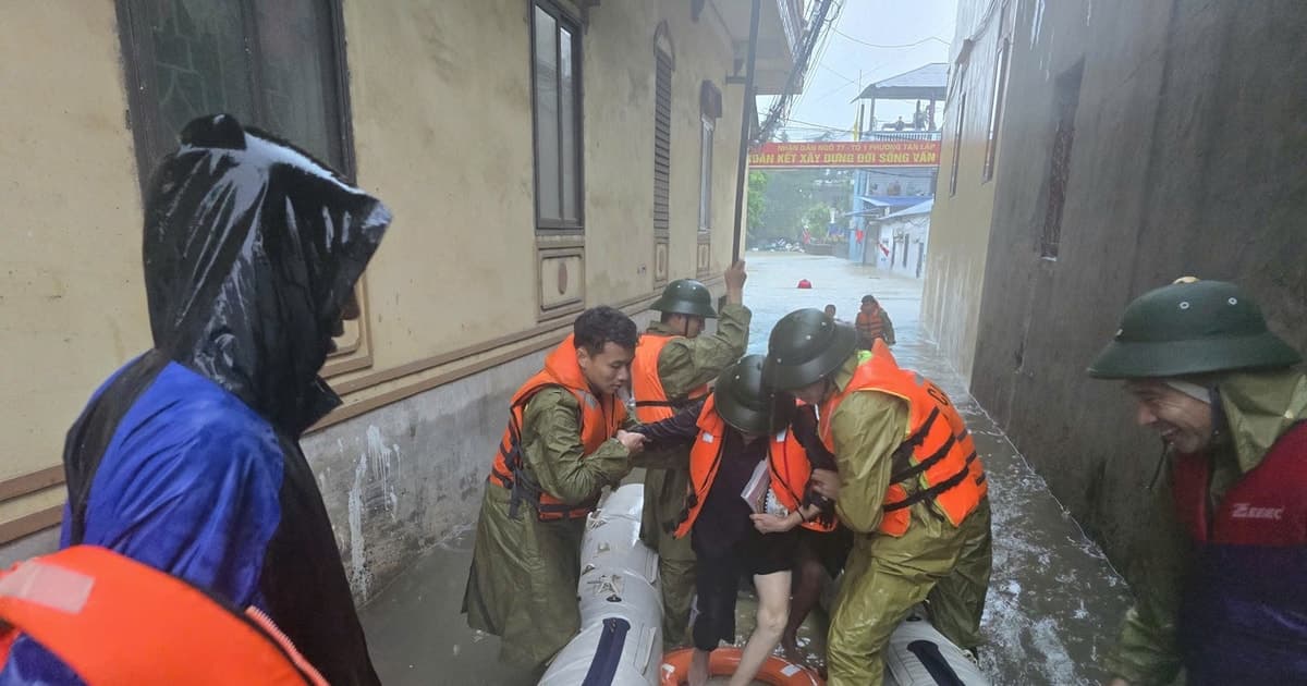 Bộ Công an ra công điện khẩn chỉ đạo ứng phó mưa lũ, lũ ống, lũ quét ở Bắc Bộ